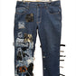 CHAOS JEANS - NEW YORK ZOO - SIZE 34